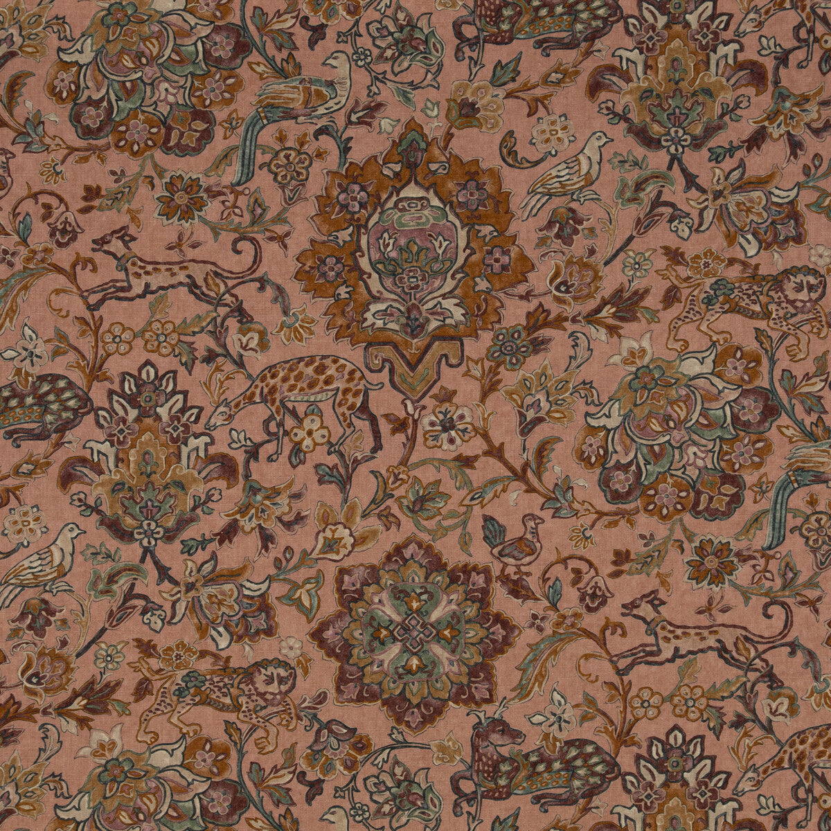 MULBERRY FD2005.J52.0 WILD THINGS ANTIQUE Fabric - Eade's Wallpaper