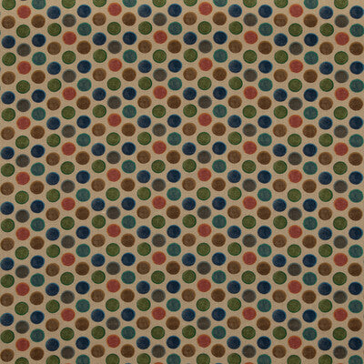 MULBERRY FD2006.R11.0 CROQUET TEAL Fabric - Eade's Wallpaper