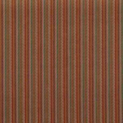 MULBERRY FD2007.T30.0 WILDE STRIPE SPICE Fabric - Eade's Wallpaper