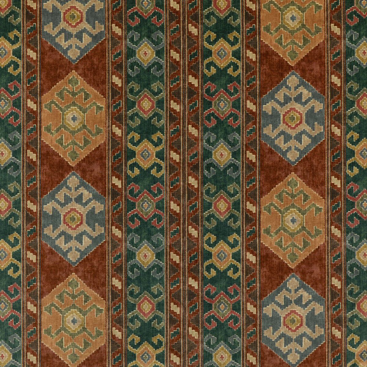 MULBERRY FD2009.T30.0 NOMAD VELVET SPICE Fabric - Eade's Wallpaper