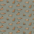 MULBERRY FD2023.R11.0 DUCK POND TEAL Fabric - MULBERRY COUNTRY WALK