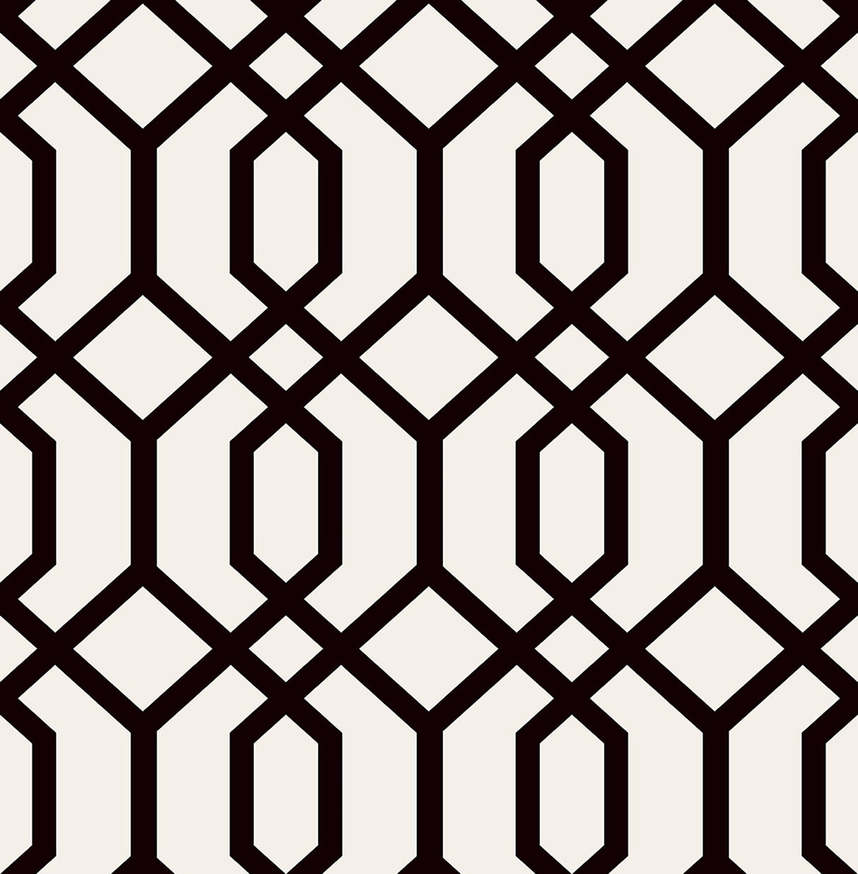 Brewster FD23270 Trellis Black Montauk Wallpaper