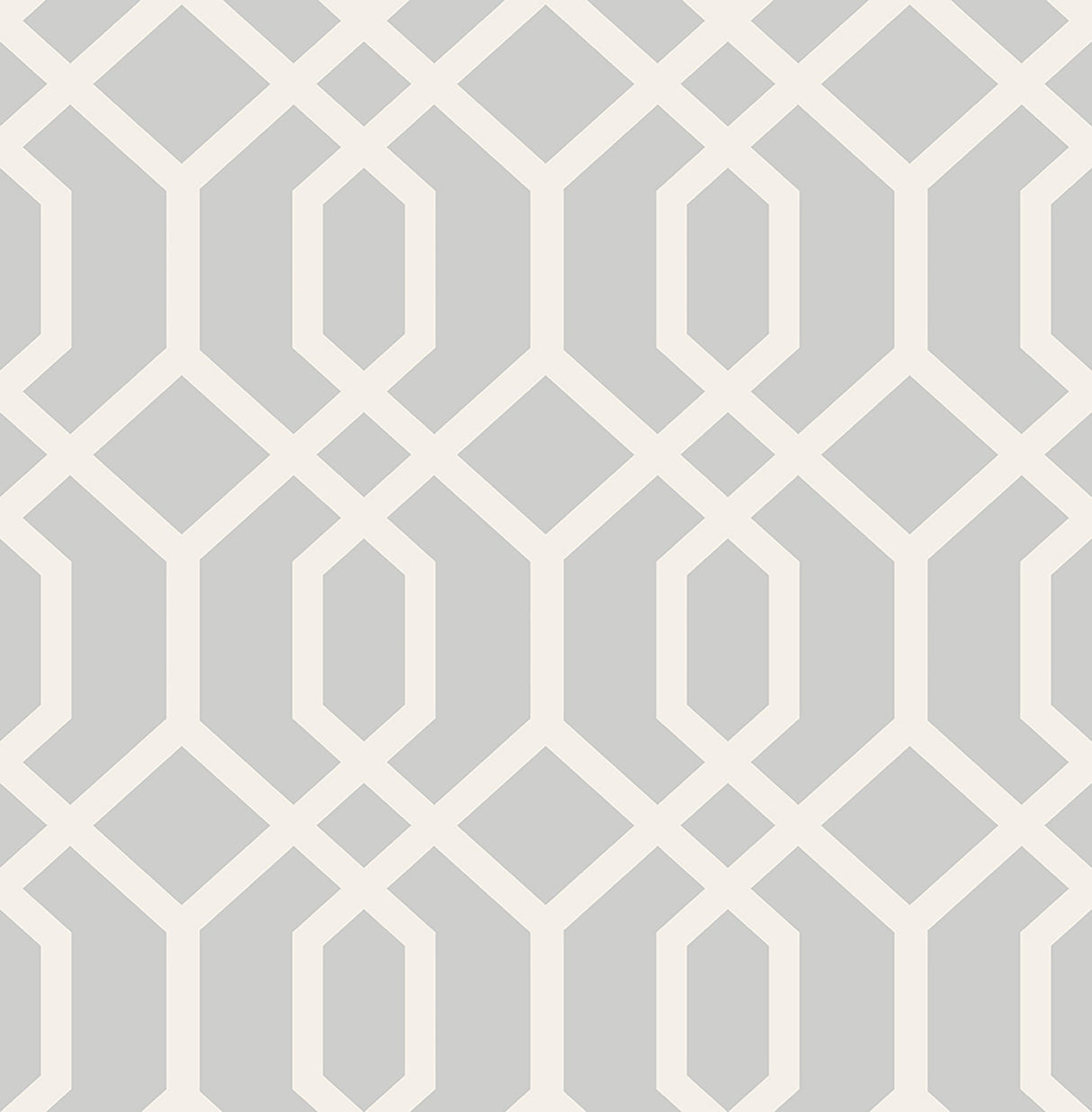 Brewster FD23271 Trellis Grey Montauk Wallpaper
