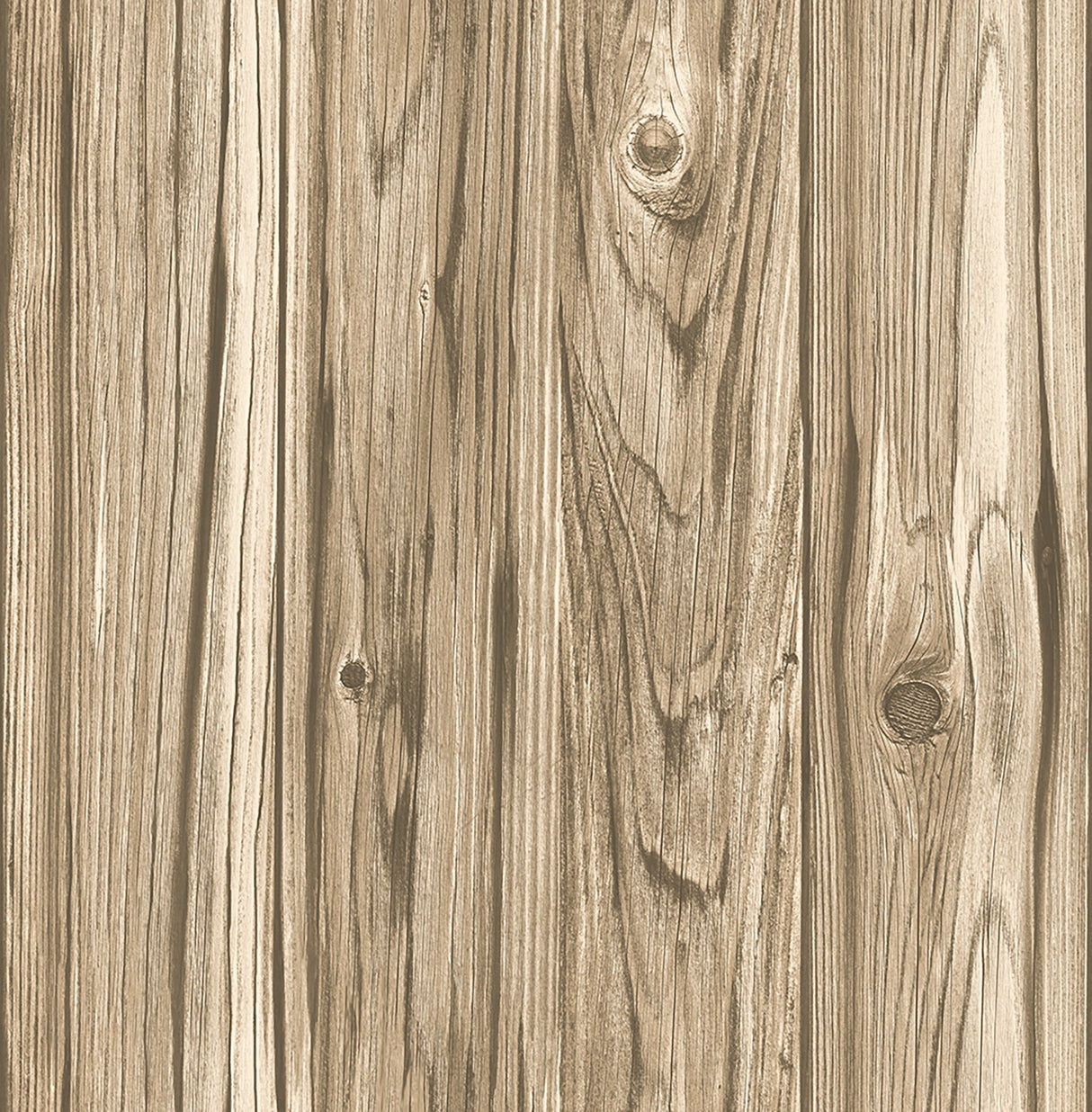Brewster FD23281 Paneling Brown Wide Plank Wallpaper