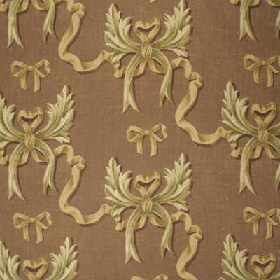 MULBERRY FD248.H15.0 OPHELIA'S BOW MISTY MAUVE Fabric - Eade's Wallpaper