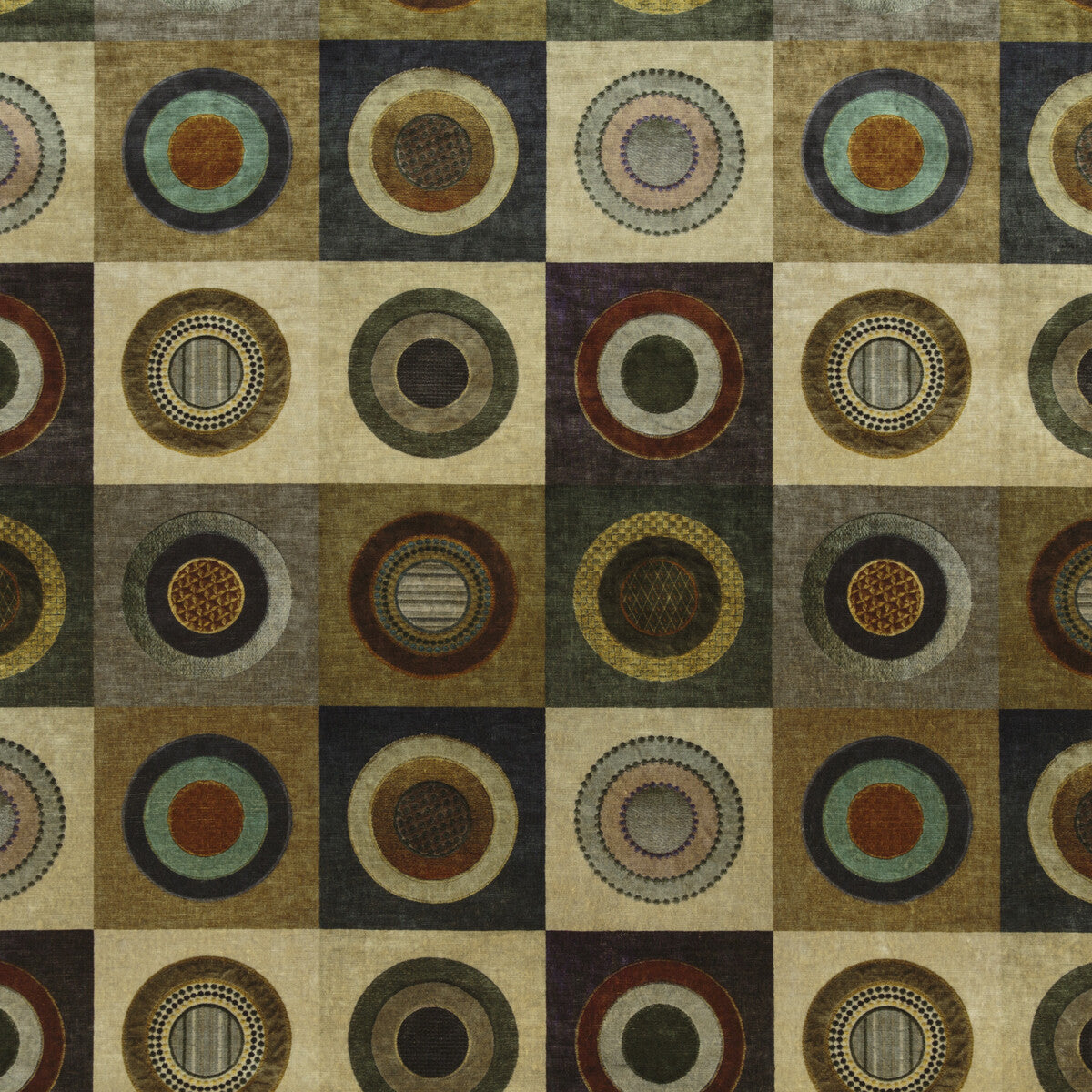 MULBERRY FD299.S108.0 DRESS CIRCLE VELVET SAGE Fabric - Eade's Wallpaper