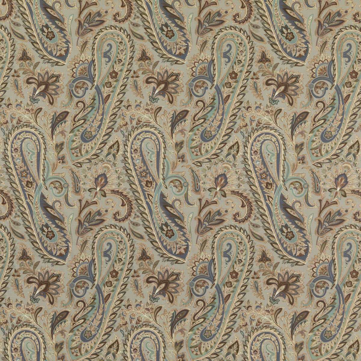 MULBERRY FD302.S108.0 HOXLEY SAGE Fabric - Eade's Wallpaper