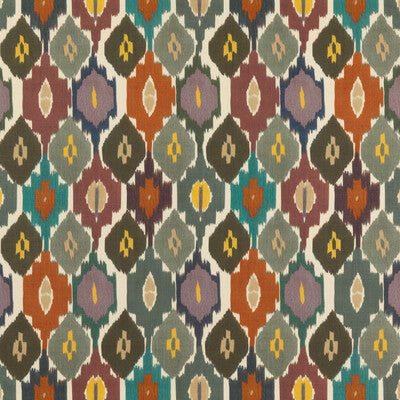 MULBERRY FD311.Y101.0 TOWN HOUSE MULTI Fabric - Eade's Wallpaper