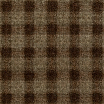 MULBERRY FD314.A101.0 HIGHLAND CHECK WOODSMOKE Fabric - Eade's Wallpaper