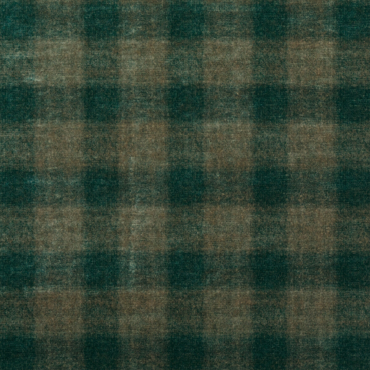 MULBERRY FD314.R122.0 HIGHLAND CHECK TEAL Fabric - Eade's Wallpaper