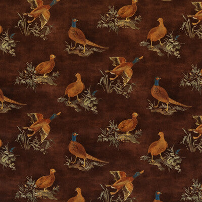 MULBERRY FD316.T30.0 GAME SHOW SPICE Fabric - Eade's Wallpaper