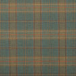 MULBERRY FD344.R11.0 SHETLAND PLAID TEAL Fabric - Eade's Wallpaper