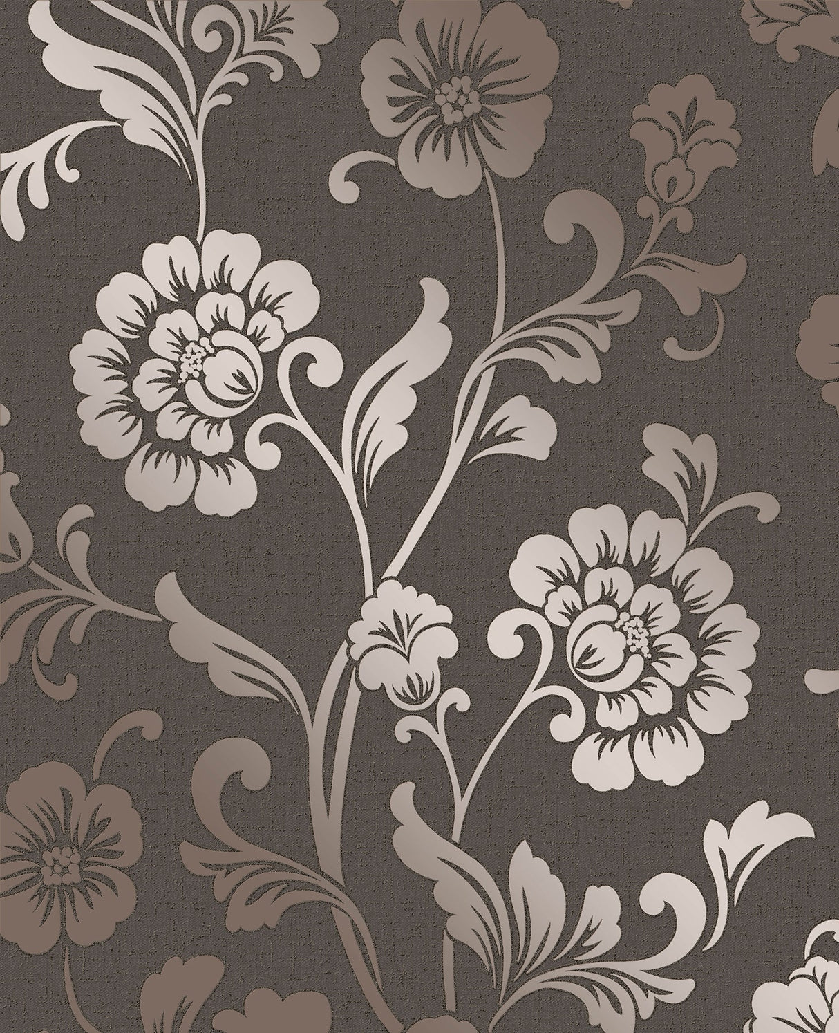 Fine Decor FD41980 Quartz Bronze Floral Wallpaper