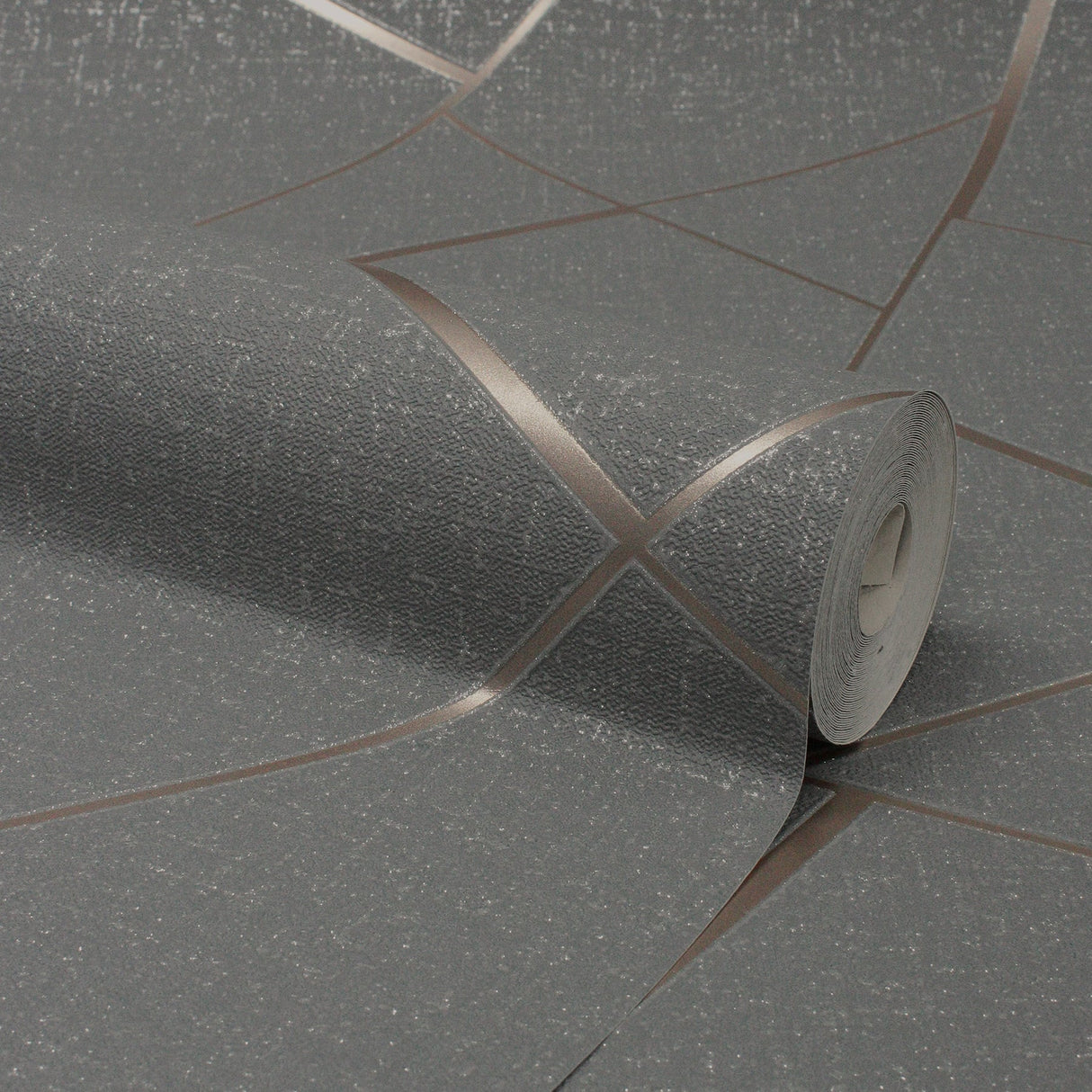 Fine Decor FD42283 Quartz Copper Fractal Wallpaper