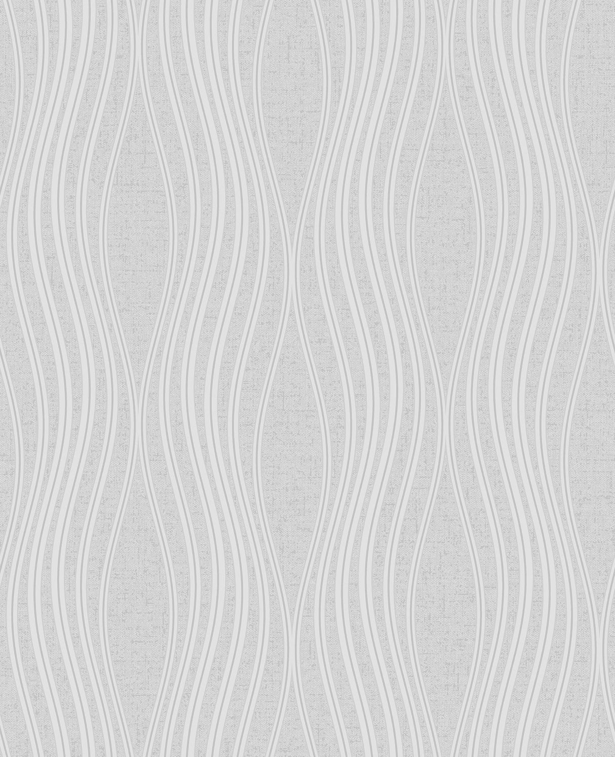 Fine Decor FD42567 Valor Silver Wave Wallpaper