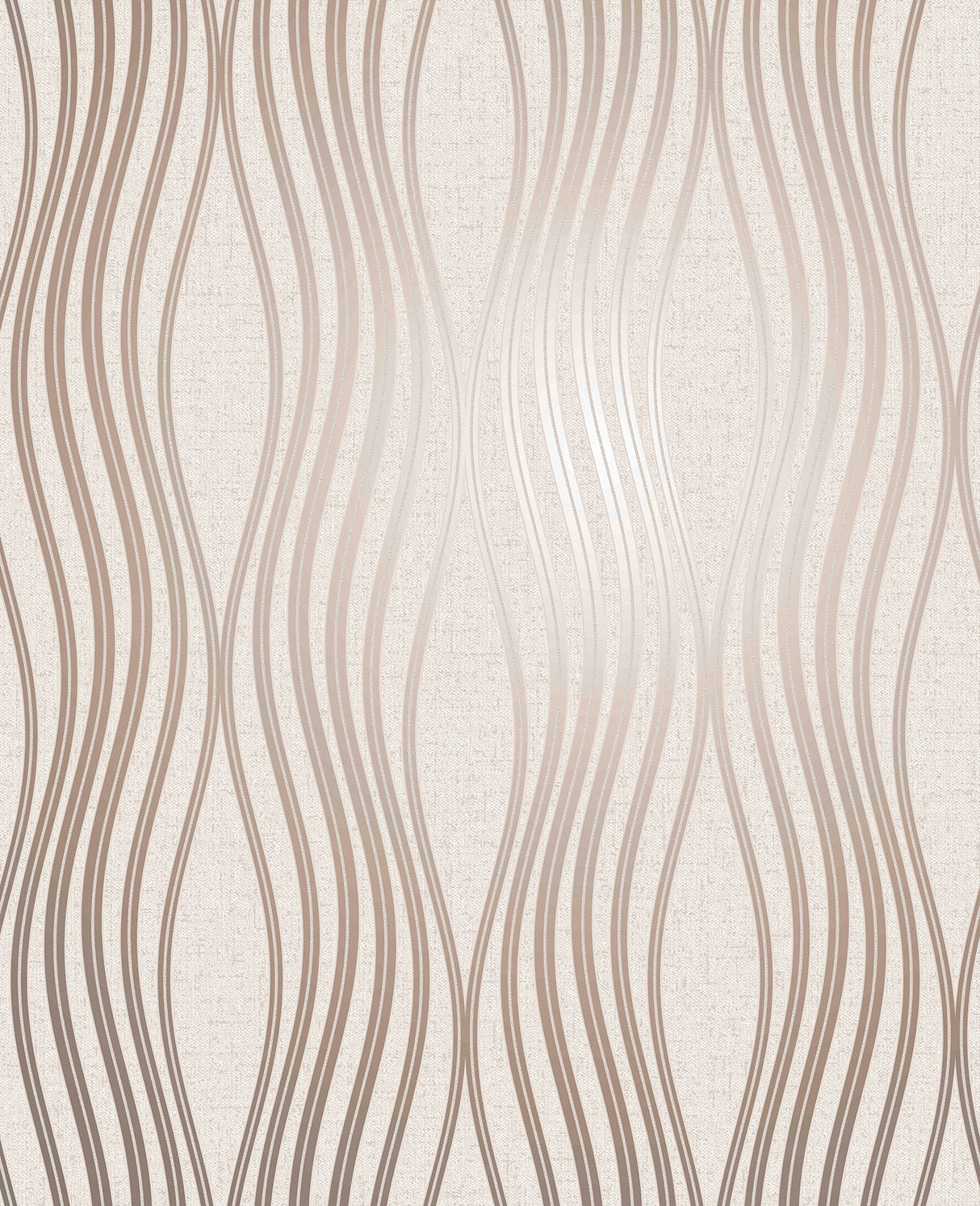 Fine Decor FD42569 Valor Rose Gold Wave Wallpaper