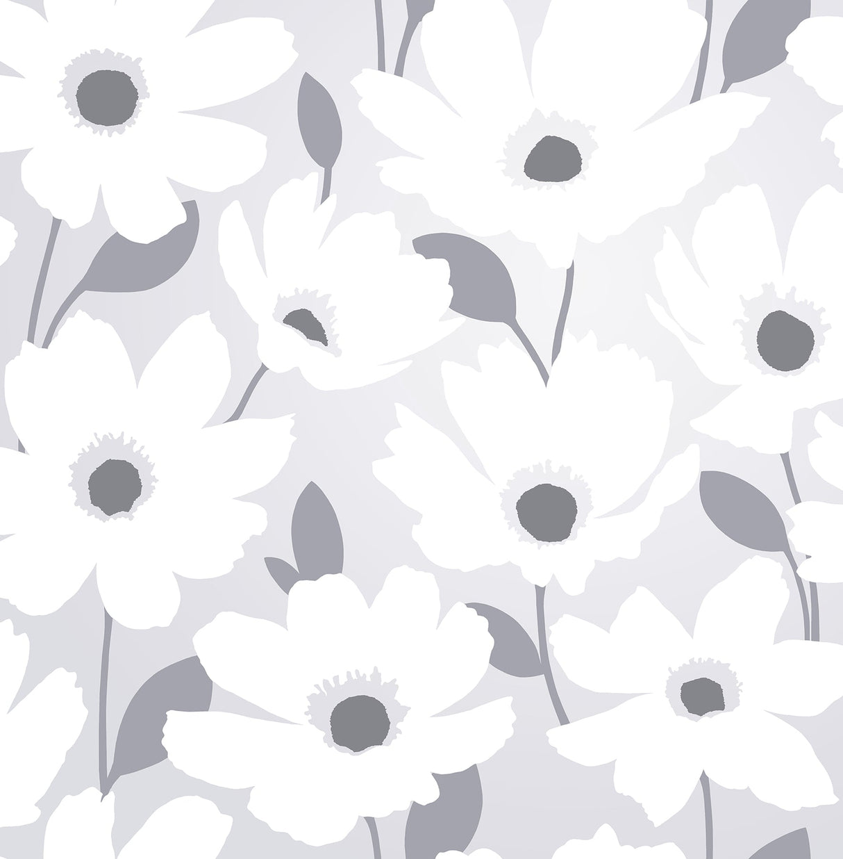 Fine Decor FD42573 Mia Silver Floral Wallpaper