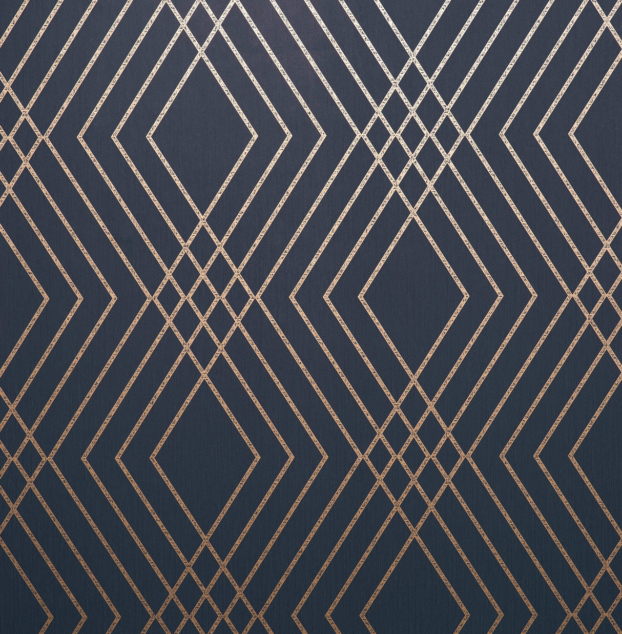 Fine Decor FD42605 Shard Navy Trellis Wallpaper