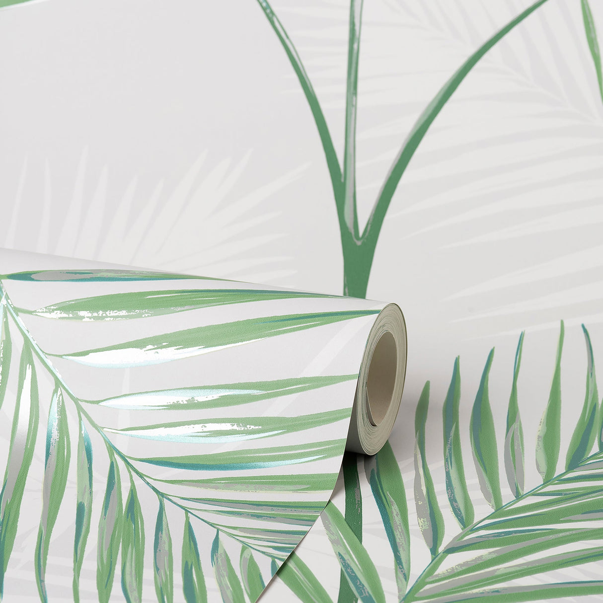 Fine Decor FD42678 South Beach Stone Fronds Wallpaper