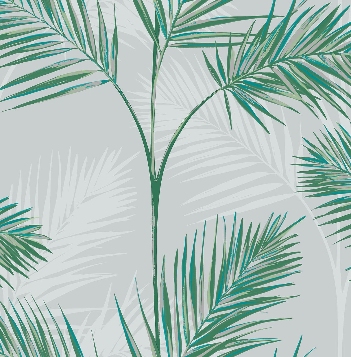 Fine Decor FD42678 South Beach Stone Fronds Wallpaper