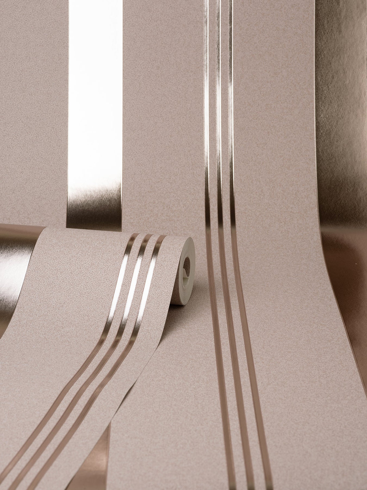 Fine Decor FD42799 Collin Pink Bexley Stripe Wallpaper