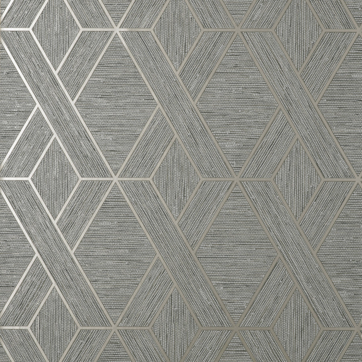 Fine Decor FD43152 Malcolm Grey Geo Wallpaper