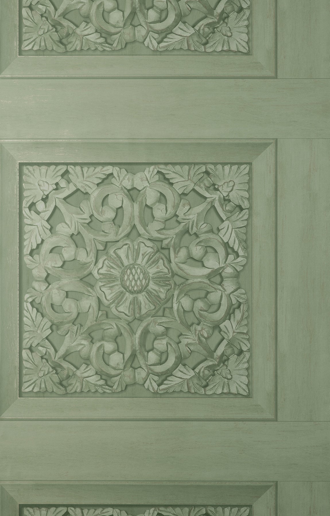 Fine Decor FD43276 Albie Moss Carved Panel Wallpaper