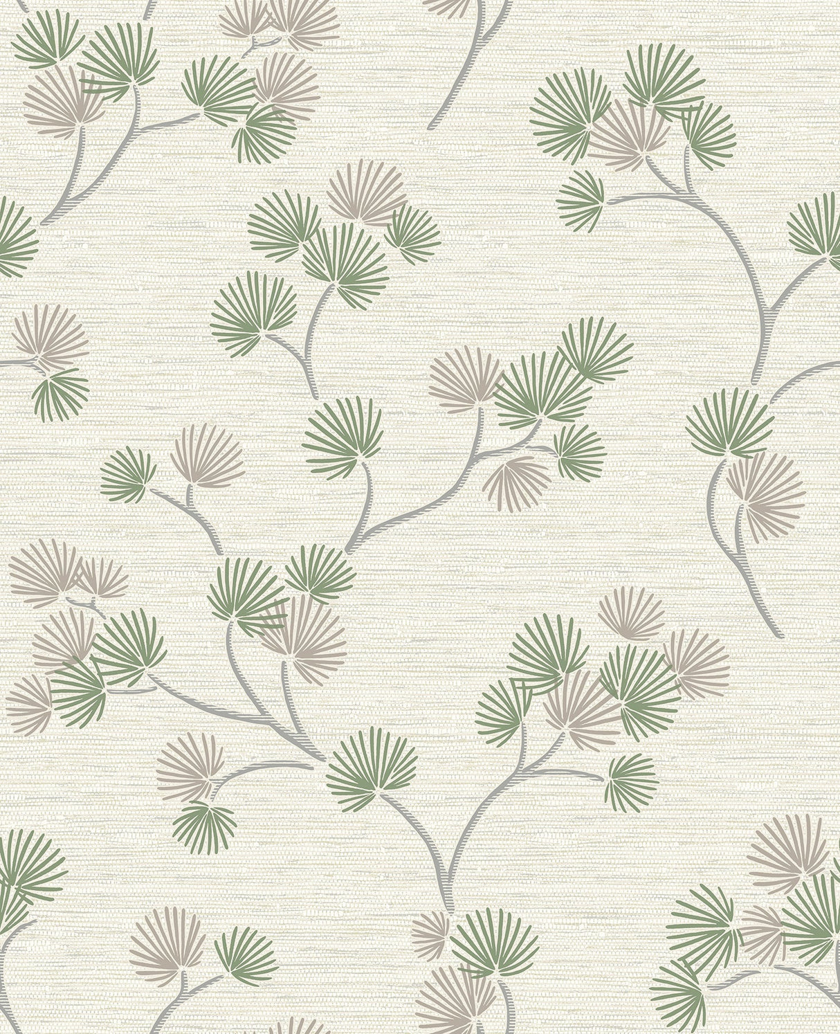 Fine Decor FD43310 Kira Green Trail Wallpaper