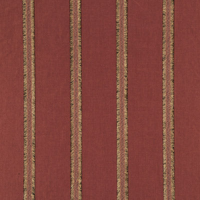 MULBERRY FD627.H113.0 DELANEY STRIPE PLUM Fabric - Eade's Wallpaper