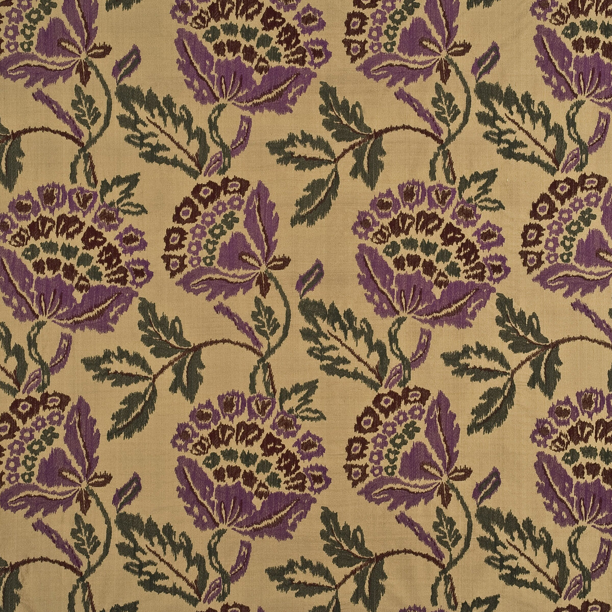 MULBERRY FD670.V91.0 ORIANA SILK DAMSON/RED Fabric - Eade's Wallpaper