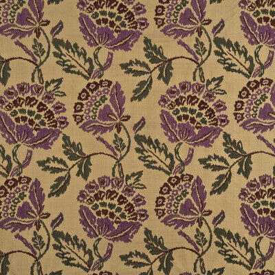MULBERRY FD670.V91.0 ORIANA SILK DAMSON/RED Fabric - Eade's Wallpaper