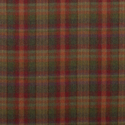 MULBERRY FD699.V156.0 COUNTRY PLAID RED/LOVAT/HEATHER Fabric - Eade's Wallpaper