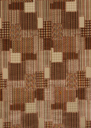 MULBERRY FD747.H113.0 BOHEMIAN PATCHWORK PLUM/SPICE Fabric - Eade's Wallpaper