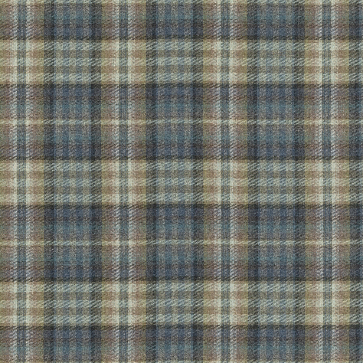 MULBERRY FD748.H101.0 NEVIS BLUE Fabric - Eade's Wallpaper