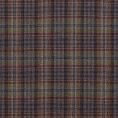 MULBERRY FD748.R35.0 NEVIS TEAL/SIENNA/MAUVE Fabric - Eade's Wallpaper