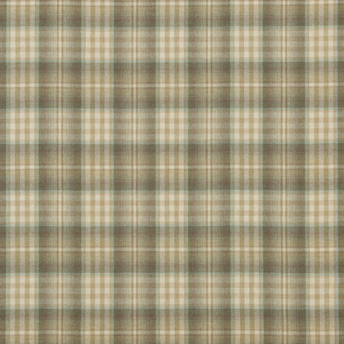 MULBERRY FD748.S41.0 NEVIS SAGE/AQUA Fabric - Eade's Wallpaper