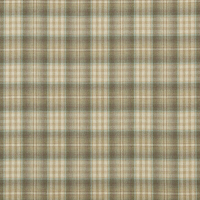 MULBERRY FD748.S41.0 NEVIS SAGE/AQUA Fabric - Eade's Wallpaper