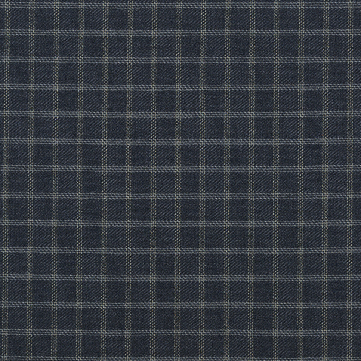 MULBERRY FD749.H10.0 BUTE INDIGO Fabric - Eade's Wallpaper