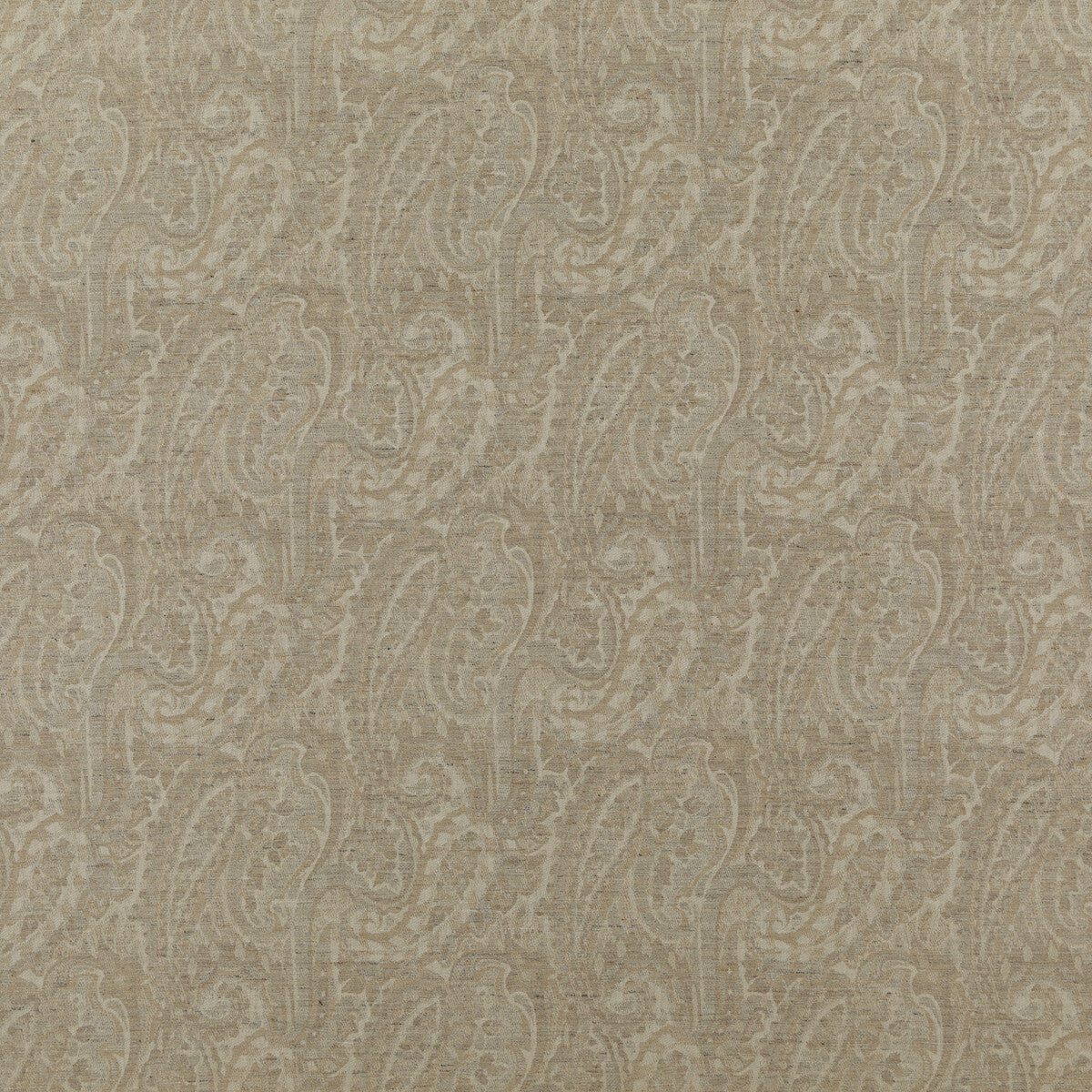 MULBERRY FD777.N102.0 FAIRFIELD PAISLEY SAND Fabric - Eade's Wallpaper