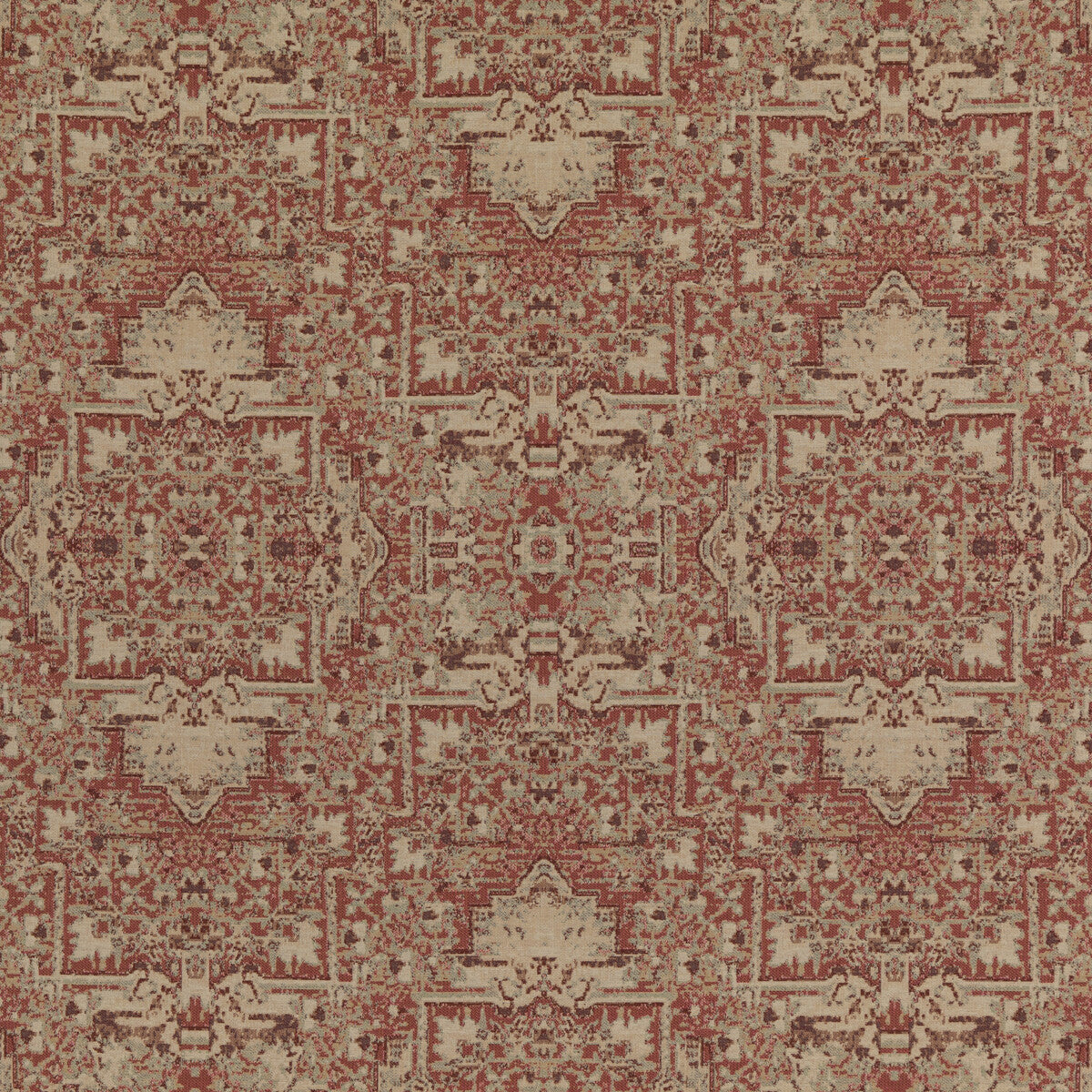 MULBERRY FD782.T30.0 FADED TAPESTRY SPICE Fabric - Eade's Wallpaper