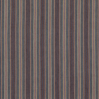 MULBERRY FD789.G103.0 FALCONER STRIPE INDIGO/RED Fabric - Eade's Wallpaper