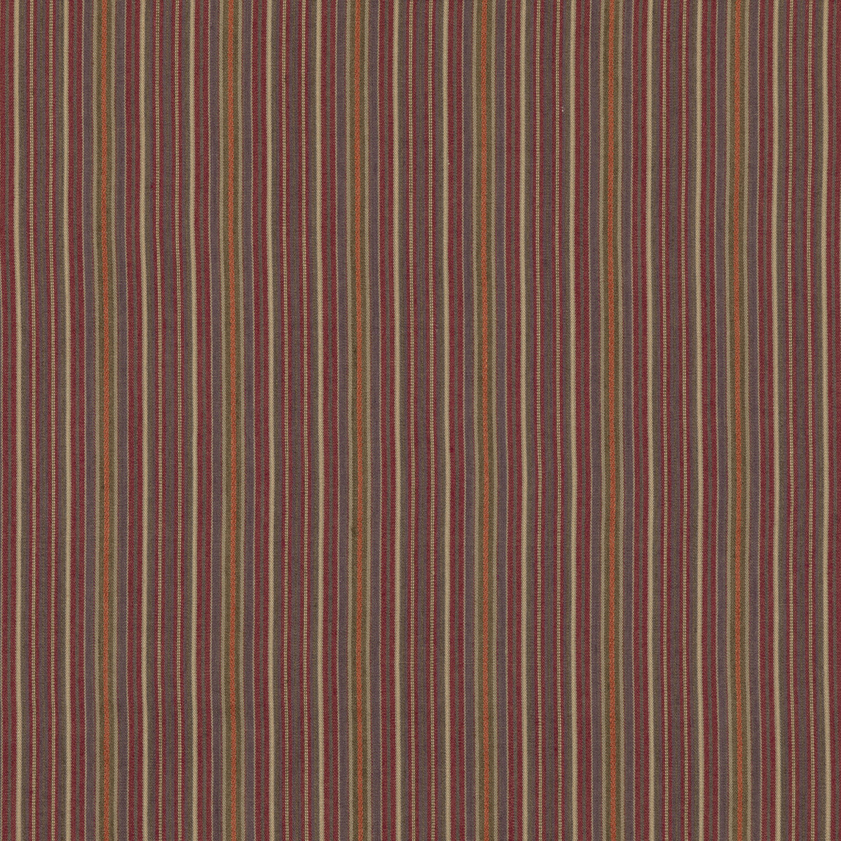MULBERRY FD789.H113.0 FALCONER STRIPE PLUM Fabric - Eade's Wallpaper