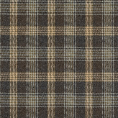 MULBERRY FD803.A15.0 BRAEMAR WOODSMOKE Fabric - Eade's Wallpaper