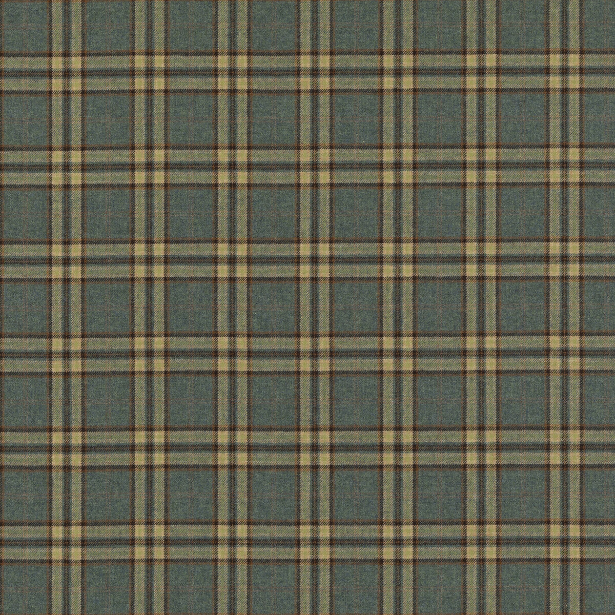 MULBERRY FD805.R11.0 GHILLIE TEAL Fabric - Eade's Wallpaper