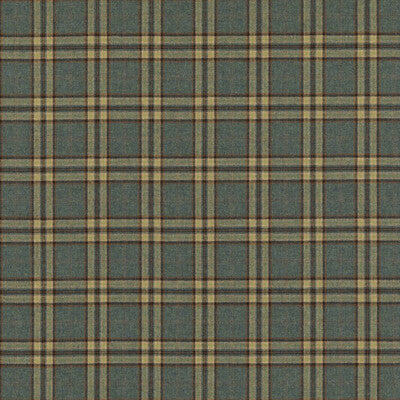 MULBERRY FD805.R11.0 GHILLIE TEAL Fabric - Eade's Wallpaper