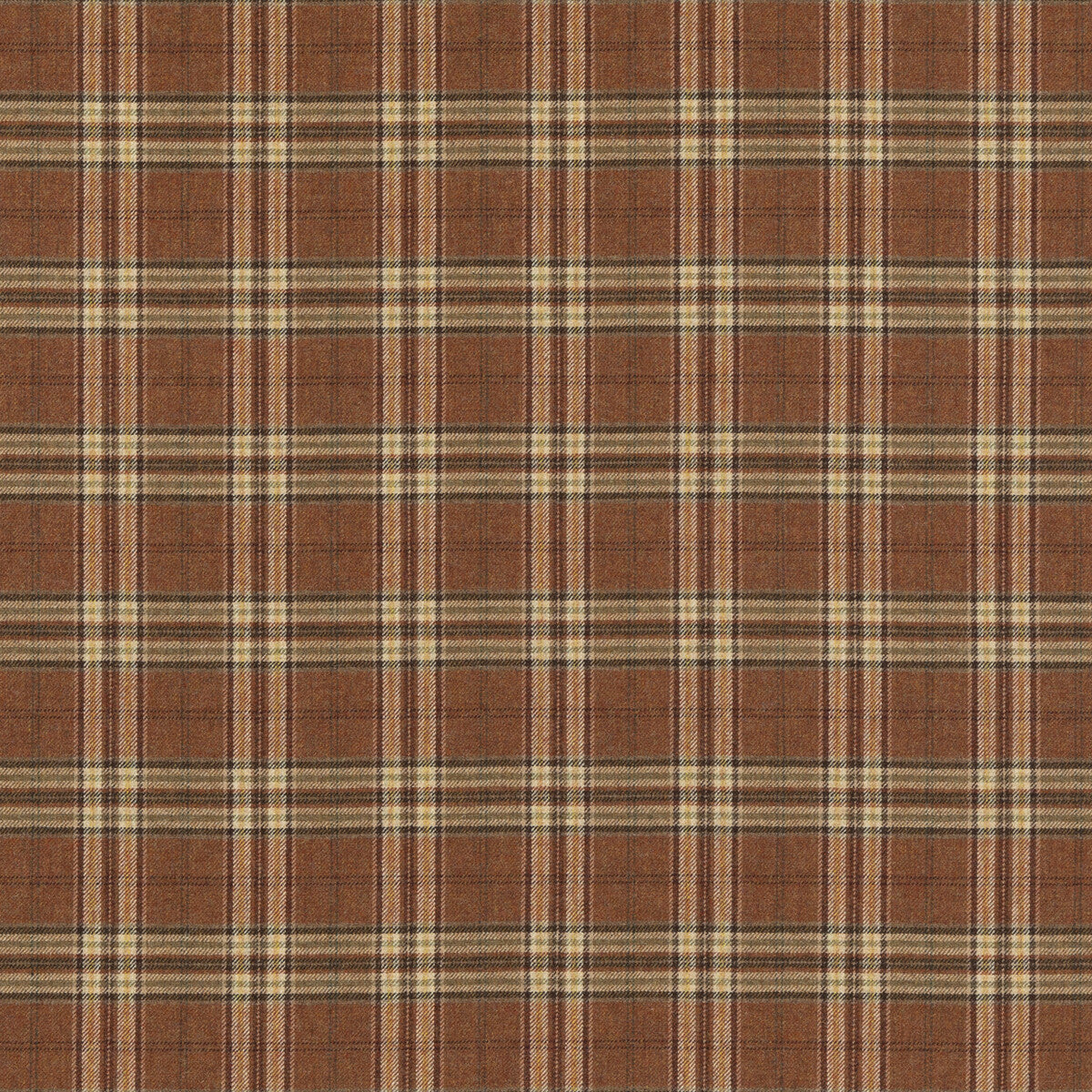 MULBERRY FD805.V55.0 GHILLIE RUSSET Fabric - Eade's Wallpaper