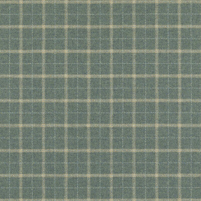 MULBERRY FD806.R11.0 BOWMONT TEAL Fabric - Eade's Wallpaper