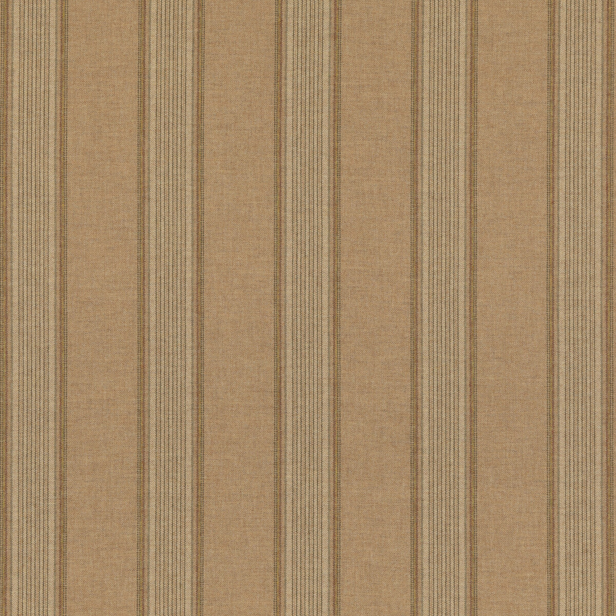 MULBERRY FD808.K102.0 MORAY STRIPE STONE Fabric - Eade's Wallpaper