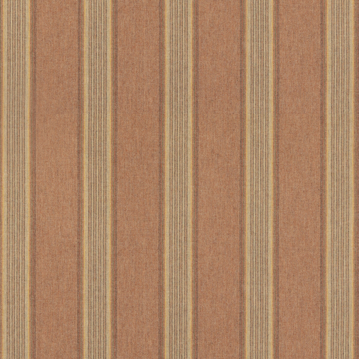MULBERRY FD808.V59.0 MORAY STRIPE ROSE/SAND Fabric - Eade's Wallpaper