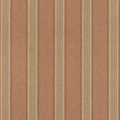 MULBERRY FD808.V59.0 MORAY STRIPE ROSE/SAND Fabric - Eade's Wallpaper